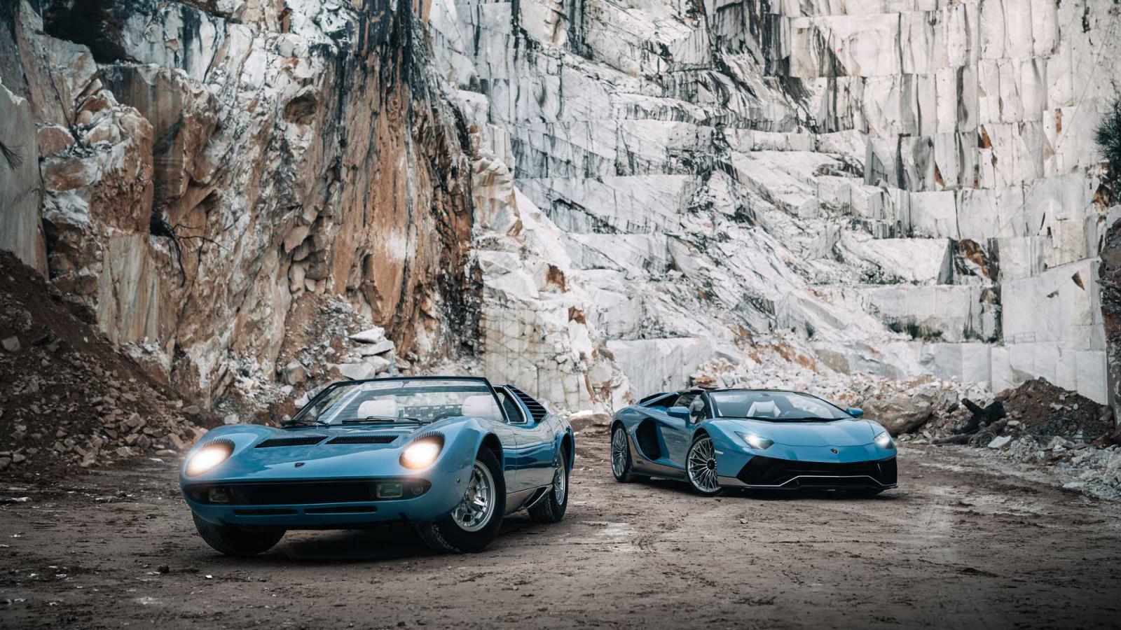 Η τελευταία Aventador είναι μια ωδή στη μοναδική Miura Roadster